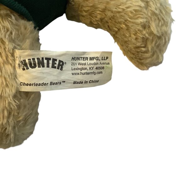 New York Jets Cheerleader Teddy Bear "Go Jets!" Plush Toy Hunter MFG Pom Pom 6" - Picture 6 of 8